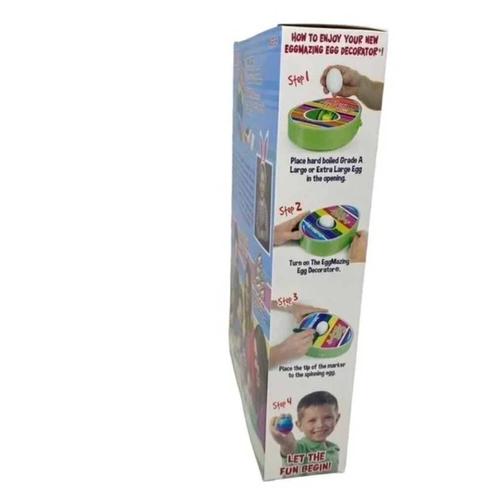 HBHP The EggMazing Egg Spinner Decorator Easter Spring Crafts
